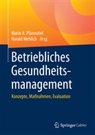 Mari A Pfannstiel, Mario A Pfannstiel, Mehlich, Mehlich, Harald Mehlich, Mario A. Pfannstiel - Betriebliches Gesundheitsmanagement