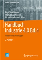 Thoma Bauernhansl, Thomas Bauernhansl, Michael Ten Hompel, Michael ten Hompel, Birgit Vogel-Heuser - Handbuch Industrie 4.0. Bd.4