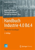 Thoma Bauernhansl, Thomas Bauernhansl, Michael Ten Hompel, Michael Ten Hompel, Birgit Vogel-Heuser - Handbuch Industrie 4.0. Bd.4