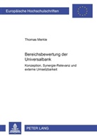 Thomas Merkle - Bereichsbewertung der Universalbank