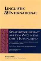 Reinhard Rapp - Sprachwissenschaft auf dem Weg in das dritte Jahrtausend / Linguistics on the Way into the Third Millennium
