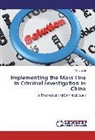 Yongtao Li - Implementing the Mass Line in Criminal Investigation in China