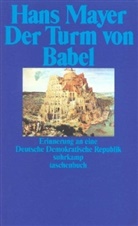 Hans Mayer - Der Turm von Babel