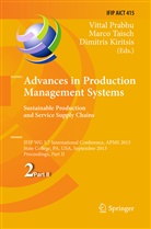 Dimitris Kiritsis, Vittal Prabhu, Marc Taisch, Marco Taisch - Advances in Production Management Systems. Sustainable Production and Service Supply Chains