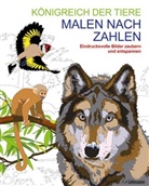 Autor unbekannt, Arpa Olbey, Arpad Olbey, Martin Sanders - Malen nach Zahlen - Königreich der Tiere