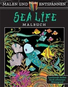 Autor unbekannt, Lindsey Boylan - Malen und entspannen: Sea Life Malbuch