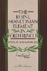 Jr. Brosman, Jr. Paul W. Brosman, Paul W. Brosman - The Rhine Franconian Element in Old French