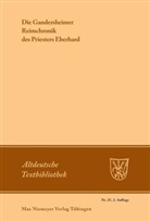 Priester Eberhard, Ludwi Wolff, Ludwig Wolff - Die Gandersheimer Reimchronik