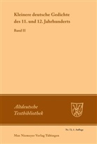 Werne Schröder, Werner Schröder, Waag, Waag - Kleinere deutsche Gedichte des 11. und 12. Jahrhunderts