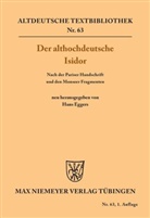 Isidor von Sevilla, Han Eggers, Hans Eggers - Der althochdeutsche Isidor