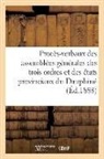 André Lebon, Lebon-a - Proces verbaux des assemblees