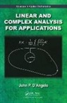 &amp;apos, John P. angelo, D&amp;apos, John P. D’Angelo, John P. D'Angelo, John P. (Uinversity of Illinois Urbana-Champaign D'Angelo... - Linear and Complex Analysis for Applications