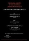 Supreme Headquarters Allied Expeditionar - Crowcass. Central Registry of War Criminals and Security Suspects.Wanted Lists. Soft Back Edition