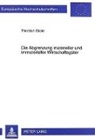 Thorsten Stieler - Die Abgrenzung materieller und immaterieller Wirtschaftsgüter