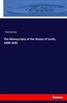 Anonym, Anonymus - The Manuscripts of the House of Lords, 1690-1691