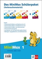 Mathematik Minimax: 1. Schuljahr, Schülerpaket, Verbrauchsmaterial, 5 Hefte (Bayern)