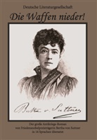 von Suttner Bertha, Bertha Von Suttner, Smolny Rodja, Rodja Smolny - Die Waffen nieder