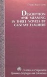 Corrada B. Curry, Corrada Biazzo Curry - Description and Meaning in Three Novels by Gustave Flaubert