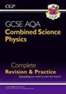 CGP Books, CGP Books - 9-1 GCSE Combined Science: Physics AQA Higher Complete Revision & Practice with Online Edition