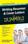 Mccarthy, Amanda McCarthy, Amanda Southam Mccarthy, Southam, Kate Southam - Writing Resumes and Cover Letters for Dummies - Australia / Nz