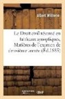 Albert Wilhelm, Wilhelm-a - Le droit civil resume en tableaux