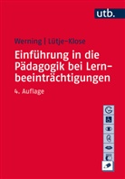 Birgit Lütje-Klose, Birgit (Pro Lütje-Klose, Rol Werning, Rolf Werning, Rolf (Prof. Dr. Werning, Rolf (Prof. Dr.) Werning - Einführung in die Pädagogik bei Lernbeeinträchtigungen