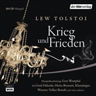 Leo N. Tolstoi, Lew Tolstoi, Volker Brandt, Gustl Halenke-Holtzmann, Klausjürgen Wussow, Ger Westphal... - Krieg und Frieden, 10 Audio-CDs (Hörbuch)