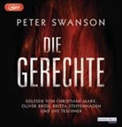 Peter Swanson, Oliver Brod, Christiane Marx, Britta Steffenhagen, Uve Teschner - Die Gerechte, 2 Audio-CD, MP3 (Hörbuch)