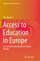 Paul Downes - Access to Education in Europe