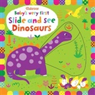 Fiona Watt, Watt Fiona, Stella Baggott, Baggott Stella - Slide and See Dinosaurs