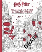 Warner Bros, Warner Brothers - Harry Potter magical Places & Characters Colouring Book