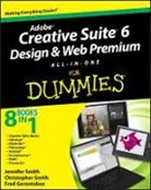 Fred Gerantabee, Smith, Christopher Smith, J Smith, Jennifer Smith, Jennifer Smith Smith - Adobe Creative Suite 6 Design and Web Premium All-In-One for Dummies