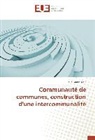 Célia Guinoiseau - Communauté de communes, construction d'une intercommunalité