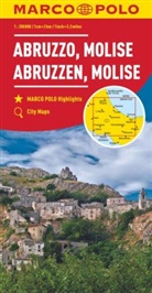 MARCO POLO Regionalkarte Italien 10 Abruzzen, Molise 1:200.000. Abruzzes, Molise / Abruzzo, Molise / Abruzzi, Molise