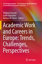 Tatiana Fumasoli, Gaël Goastellec, Gaële Goastellec, Barbara M. Kehm, Barbara M Kehm - Academic Work and Careers in Europe: Trends, Challenges, Perspectives