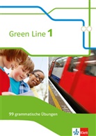 Jo Marks, Jon Marks, Alison Wooder, Harald Weisshaar - Green Line, Neue Ausgabe für Gymnasien (2014) - 1: Green Line 1  - 5. Klasse, 99 grammatische Übungen mit Lösungen