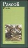 Giovanni Pascoli, L. Baldacci, M. Cucchi - Poesie