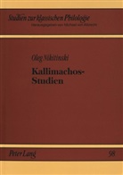 Oleg Nikitinski - Kallimachos-Studien