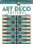 William Rowe - Creative Haven Art Deco Patterns Coloring Book