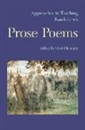 Cheryl (EDT) Krueger, Cheryl Krueger - Approaches to Teaching Baudelaire's Prose Poems