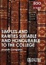 Anonymous, Alastair Compston - RCP 9: Simples and Rarities Suitable and Honourable to the College