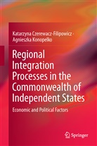 Katarzyn Czerewacz-Filipowicz, Katarzyna Czerewacz-Filipowicz, Agniesz Konopelko, Agnieszka Konopelko - Regional Integration Processes in the Commonwealth of Independent States