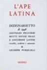 Giuseppe Fumagalli - L'ape latina