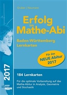 Helmu Gruber, Helmut Gruber, Robert Neumann - Erfolg im Mathe-Abi 2017 Lernkarten Baden-Württemberg