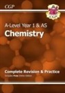 CGP Books, CGP Books - A-Level Chemistry: Year 1 & AS Complete Revision & Practice with Online Edition
