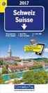 Hallwag Kümmerly+Frey AG, Hallwa Kümmerly+Frey AG - Schweiz Suisse TCS 2017 1:275 000