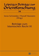 Thoralf Hanstein, Irene Schneider, Thoralf Hanstein, Irene Schneider - Beiträge zum Islamischen Recht XI