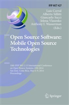 Luis Corral, Albert Sillitti, Alberto Sillitti, Giancarlo Succi, Giancarlo Succi et al, Jelena Vlasenko... - Open Source Software: Mobile Open Source Technologies