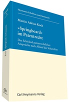 Martin Koch, Martin Adrian Koch - "Springboard" im Patentrecht