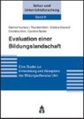 Thorsten Bohl, Kristina Eisnach, Diemut Kucharz - Evaluation einer Bildungslandschaft